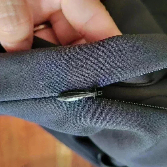 Brand New EXPRESS Women's Pencil Belt Skirt Black Size 0 Stetch High Rise - Picture 7 of 9